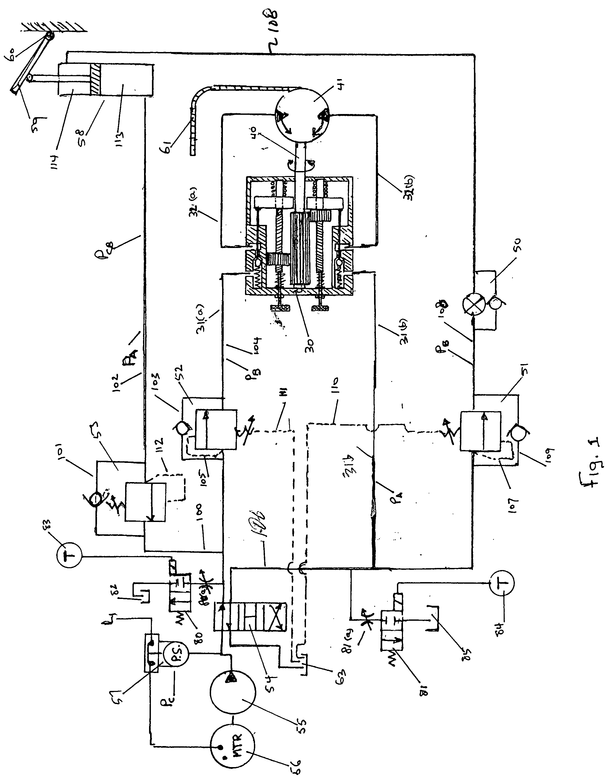 Hydraulic/pneumatic apparatus