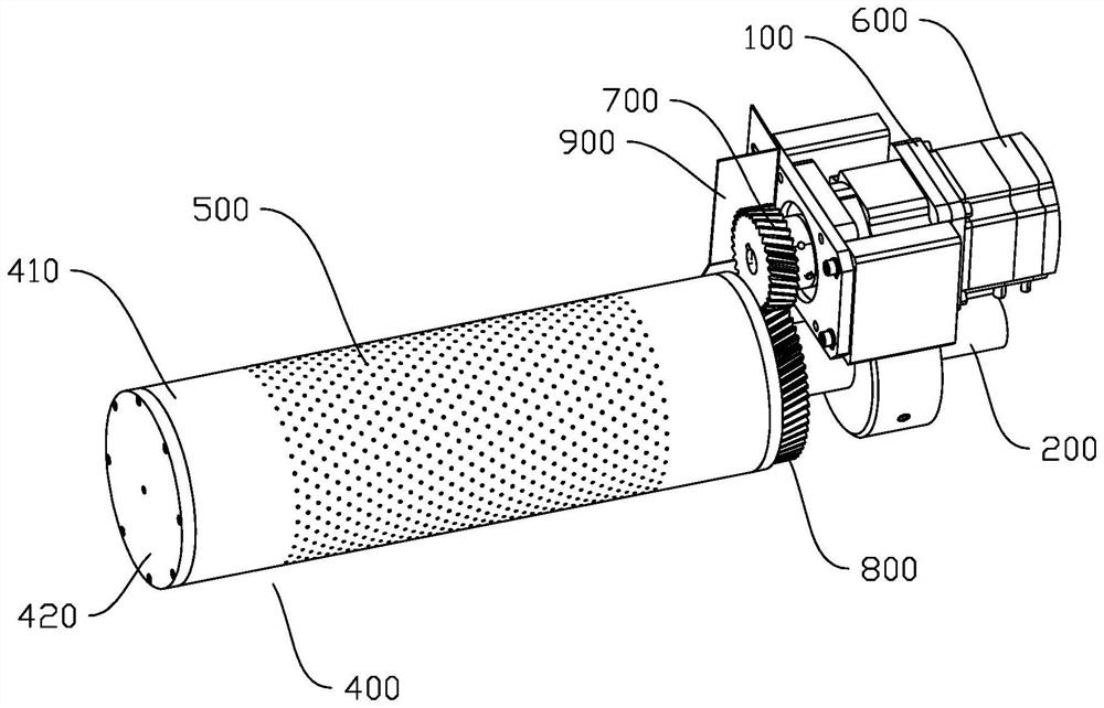 Roller conveying device