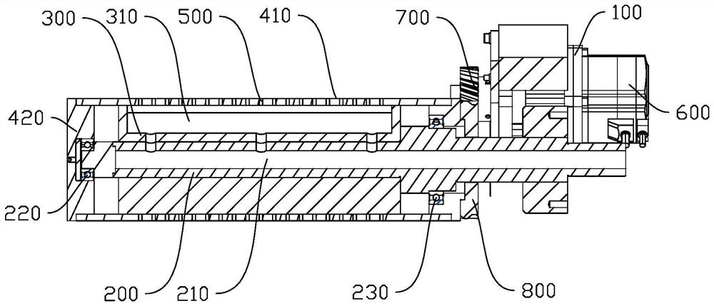 Roller conveying device