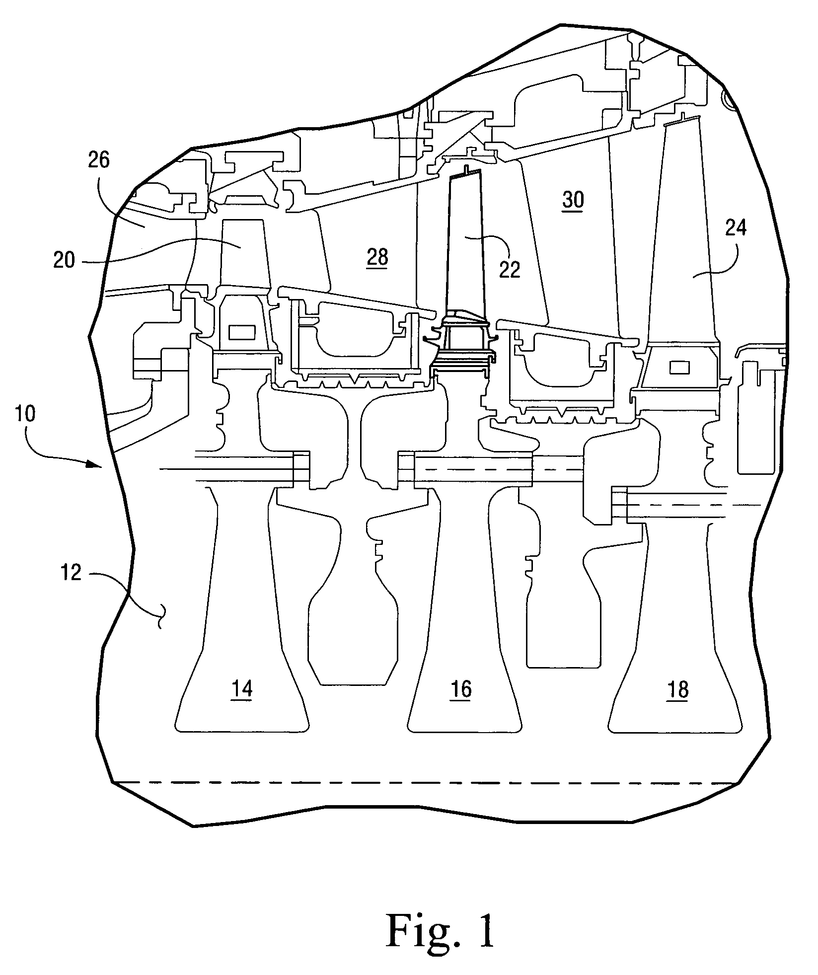 Turbine bucket with optimized cooling circuit