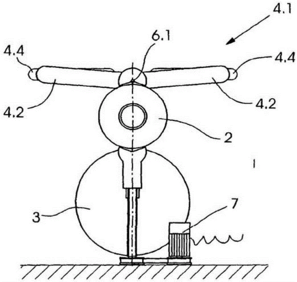 Flexographic printing mechanism with toggle system