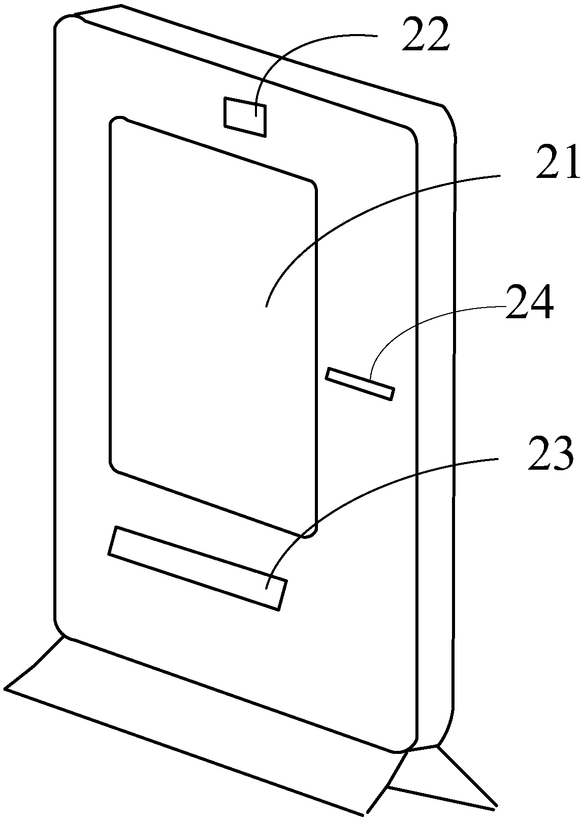 Quick check-in method and device of hotel and electronic equipment