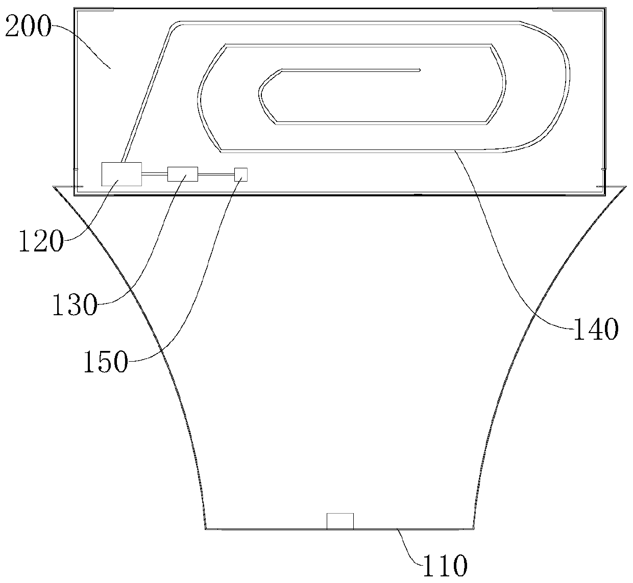 Deicing device and air conditioner