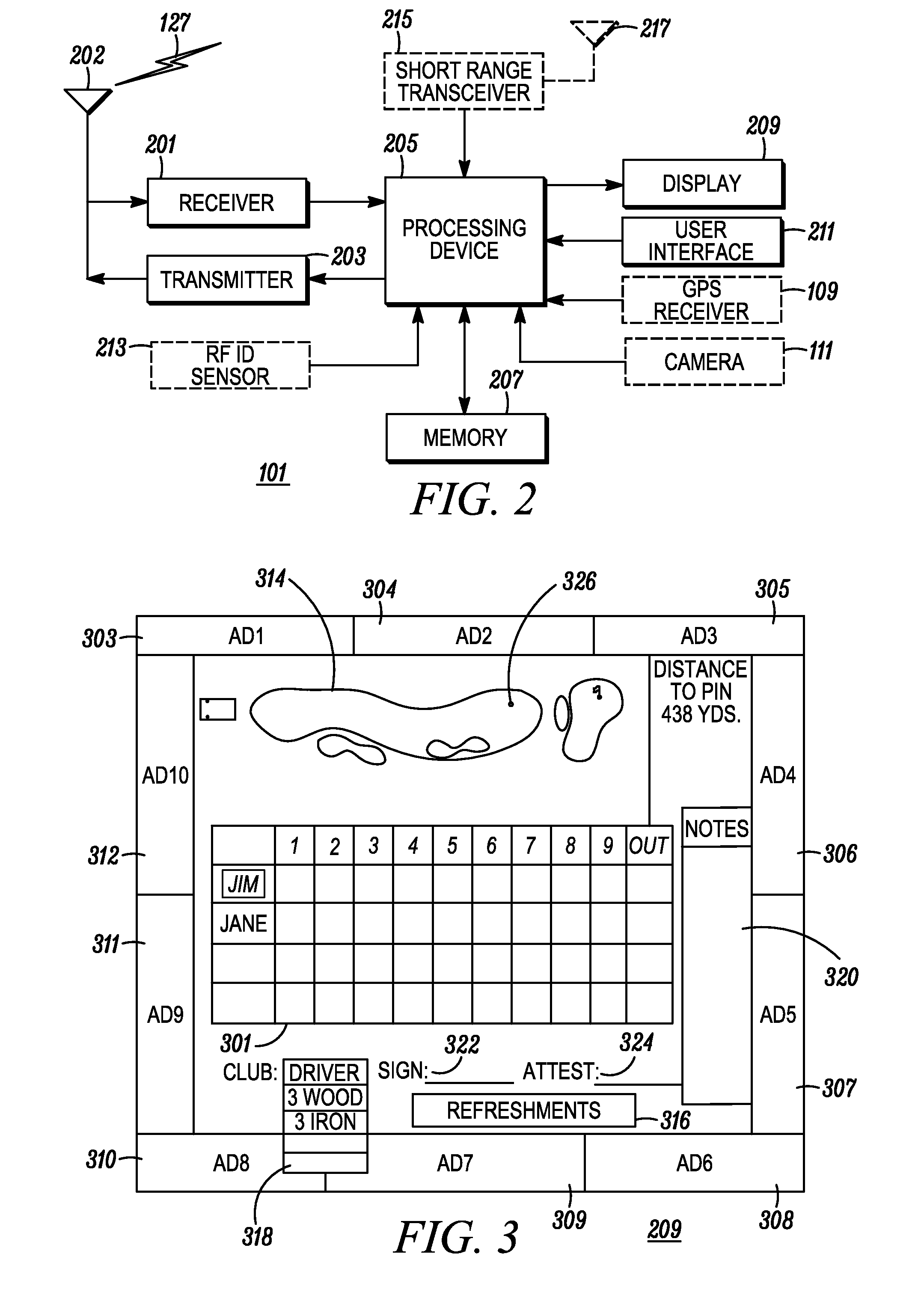 Golf scoring, marketing and reporting system and method of operation