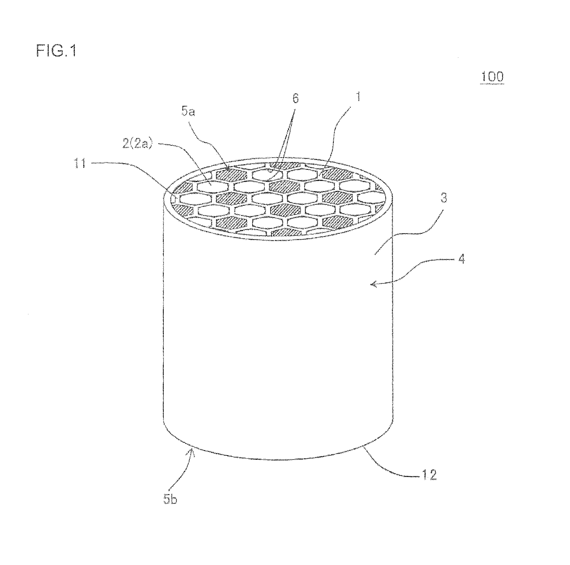 Plugged honeycomb structure