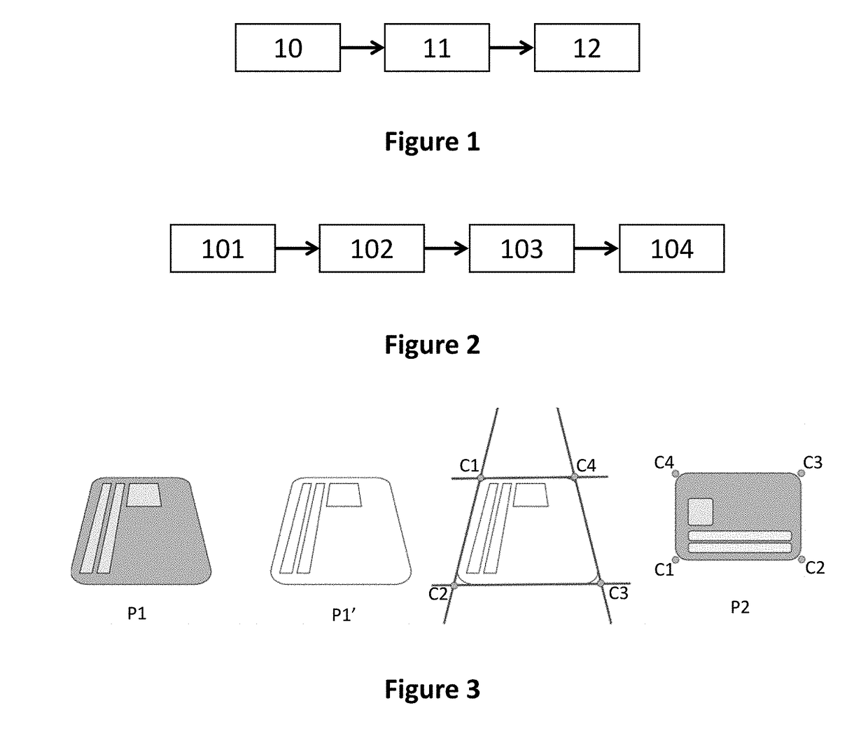 Method for the recognition of raised characters, corresponding computer program and device