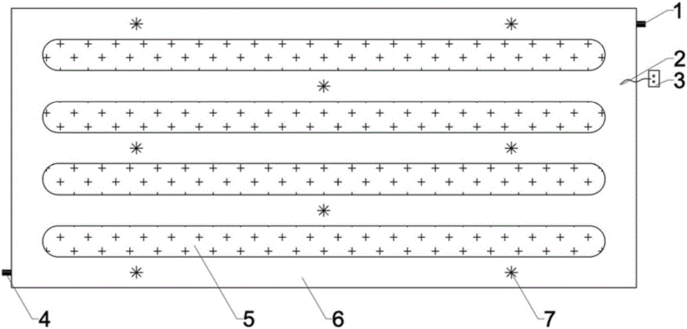 Composite system used for purifying high ammonia nitrogen pig breeding biogas slurry via algae-bacterium symbiosis/ecological floating bed combined technology