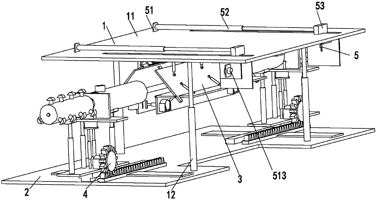 Building construction equipment capable of automatically constructing coping of masonry wall of floor house