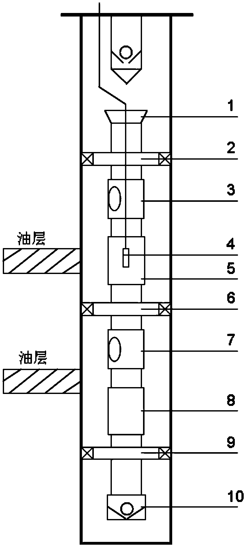 Zonation testing method used for downhole intelligent well shutdown