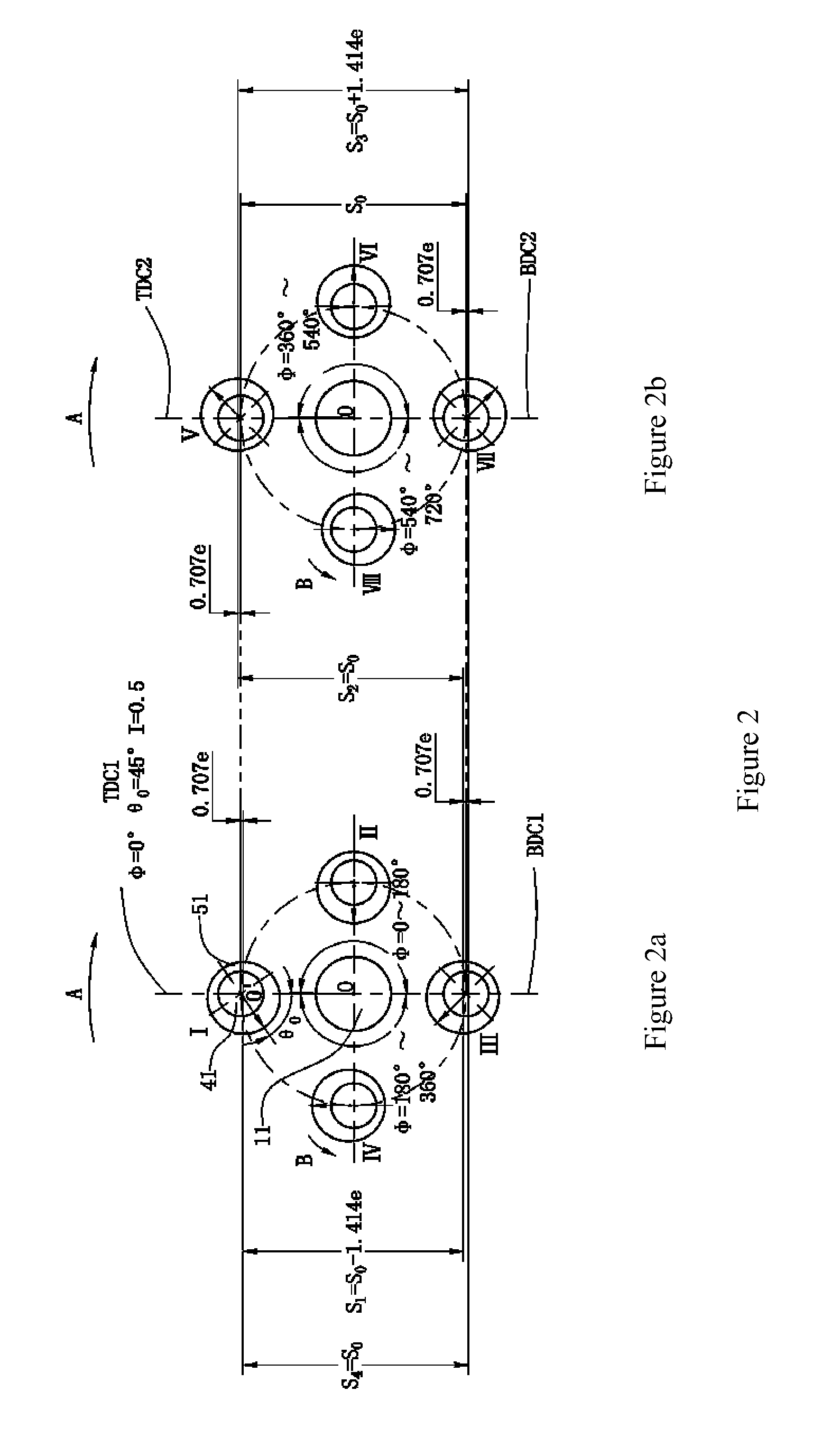 Apparatus with variable compression ratio and variable expansion ratio