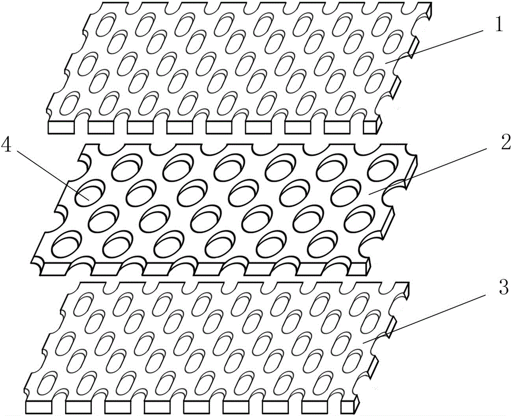 Oral matrix film and preparation method thereof