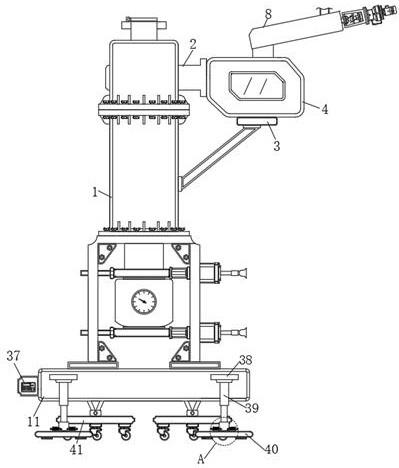 Efficient and rapid impurity separation centrifugal pulp cleaner for factory