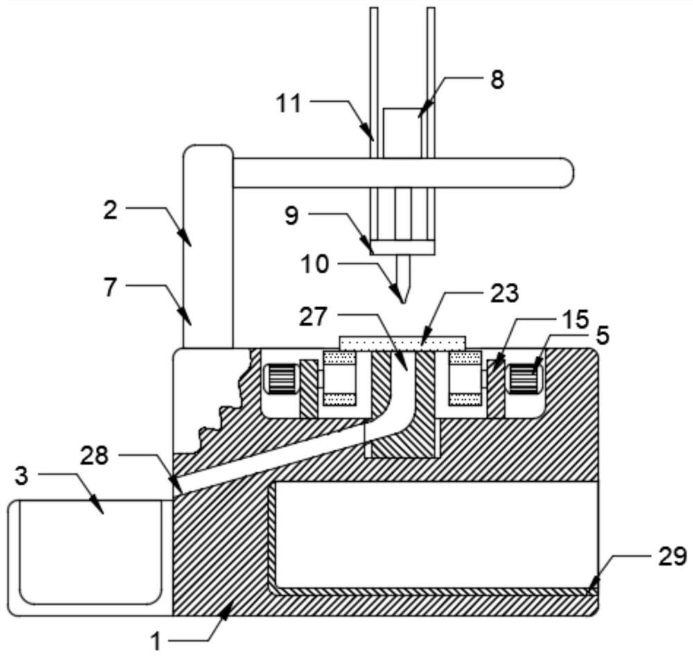 Efficient punching machine for rotary hub gasket production