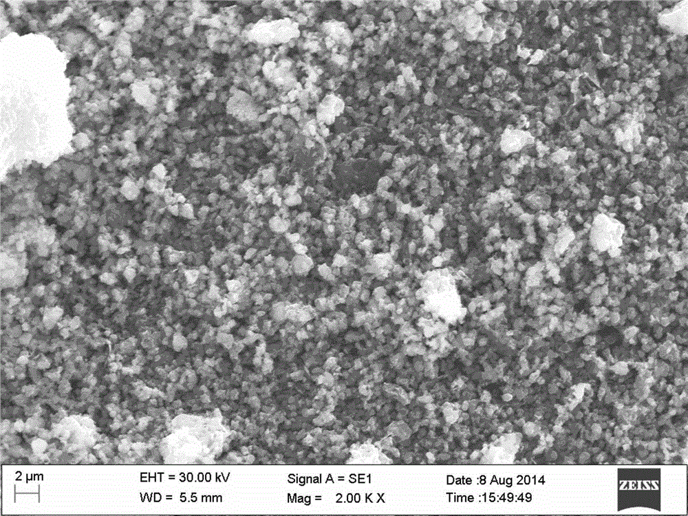 Pressure-controlling deaggregating synthetic method for lithium iron phosphate positive electrode material