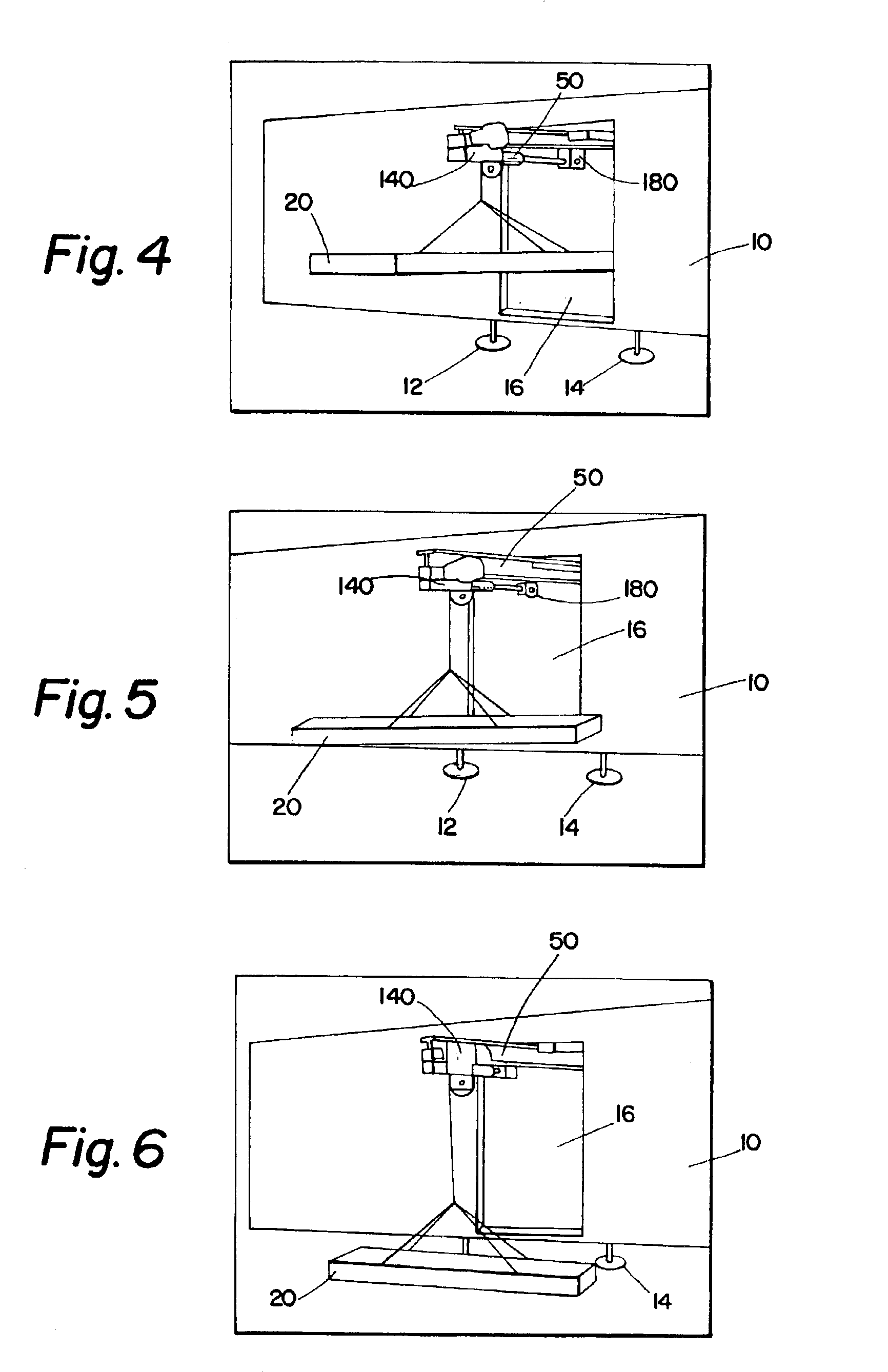 Portable dynamometer station with vehicle-mounted lifting assembly