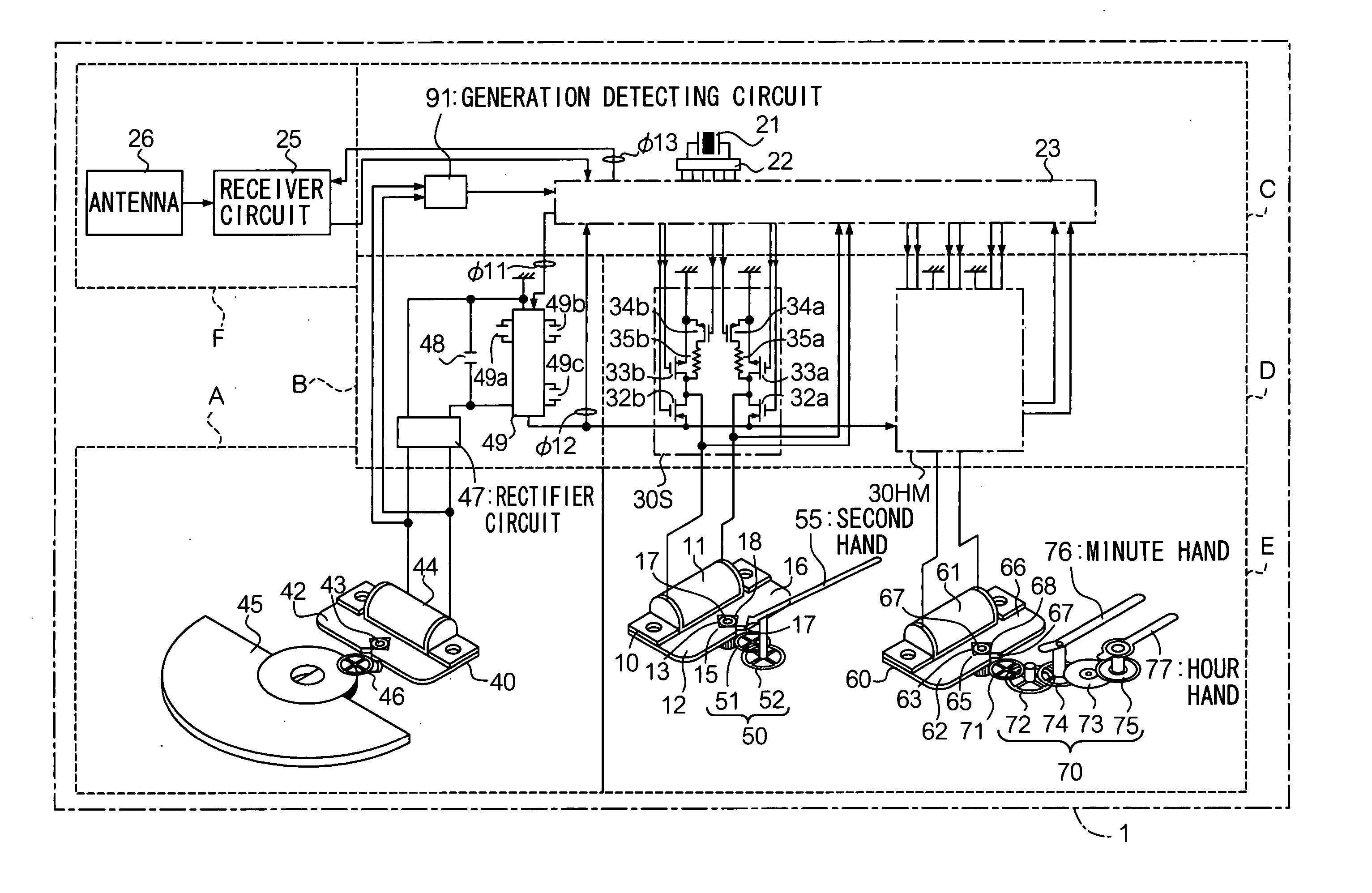 Time keeping apparatus and control method therefor