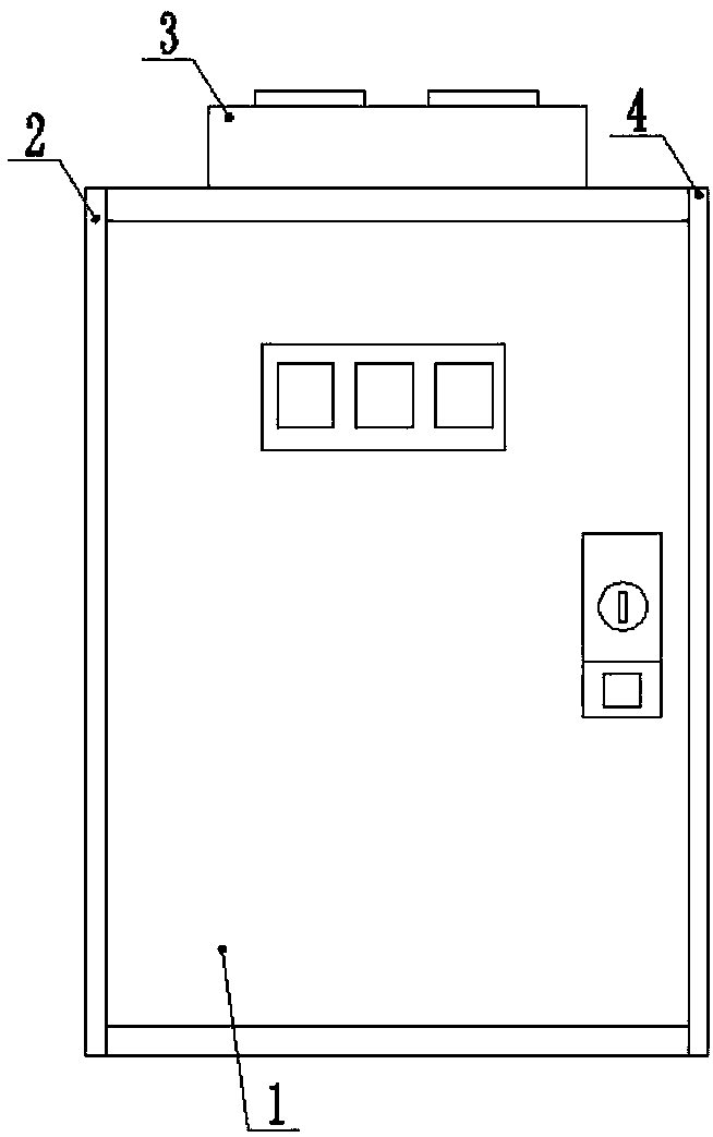 Intelligent heat dissipation method of high-voltage and low-voltage switch cabinet