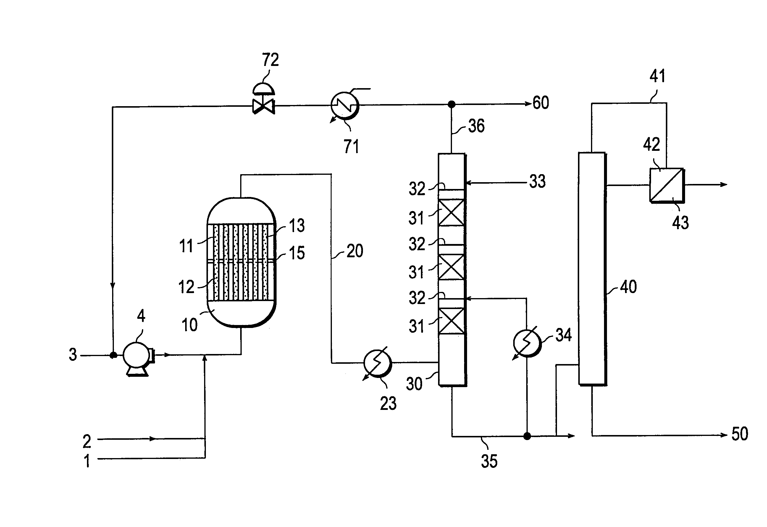 Method for production of acrylic acid