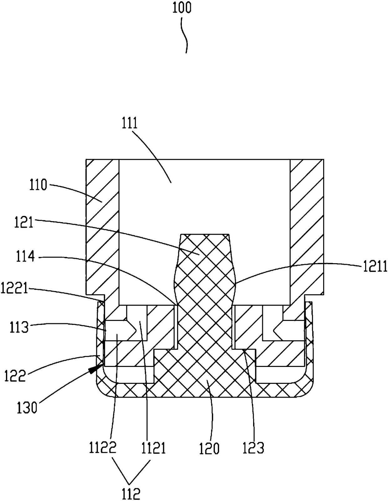 One-way valve structure and quantitative pump