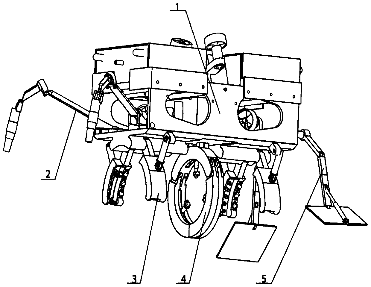 An underwater robot for magnetic memory detection of submarine pipelines