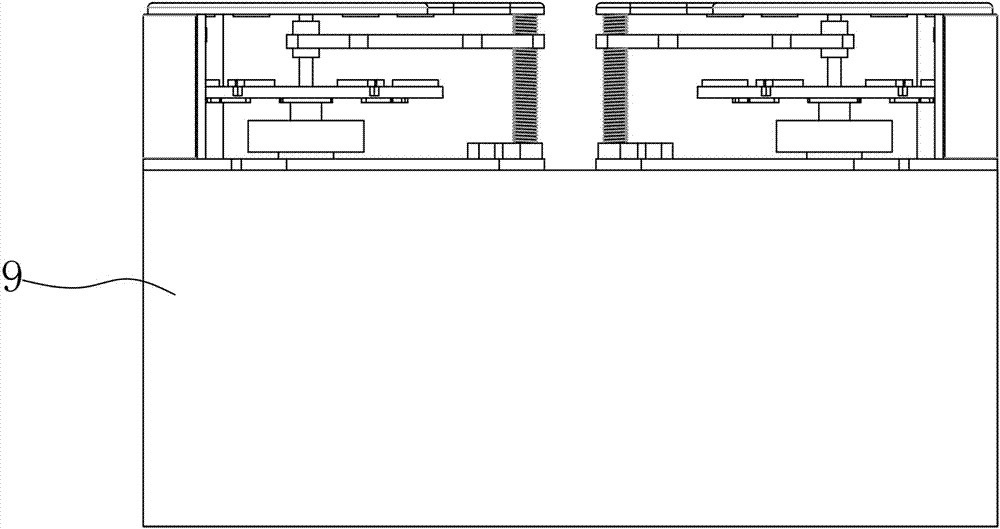 Ultrasonic suspension surrounding paint-spraying complete machine