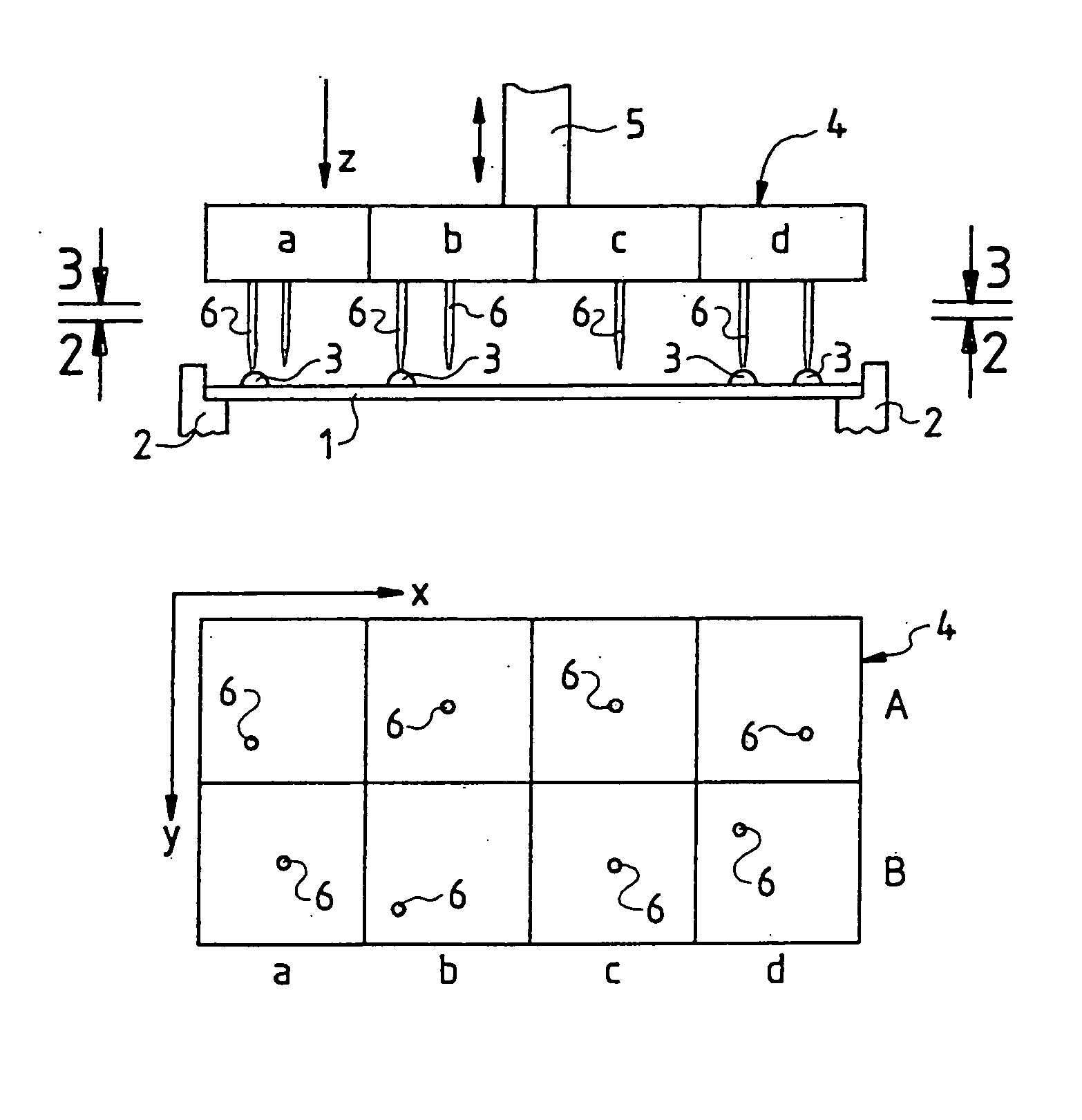 Device for testing printed circuit boards