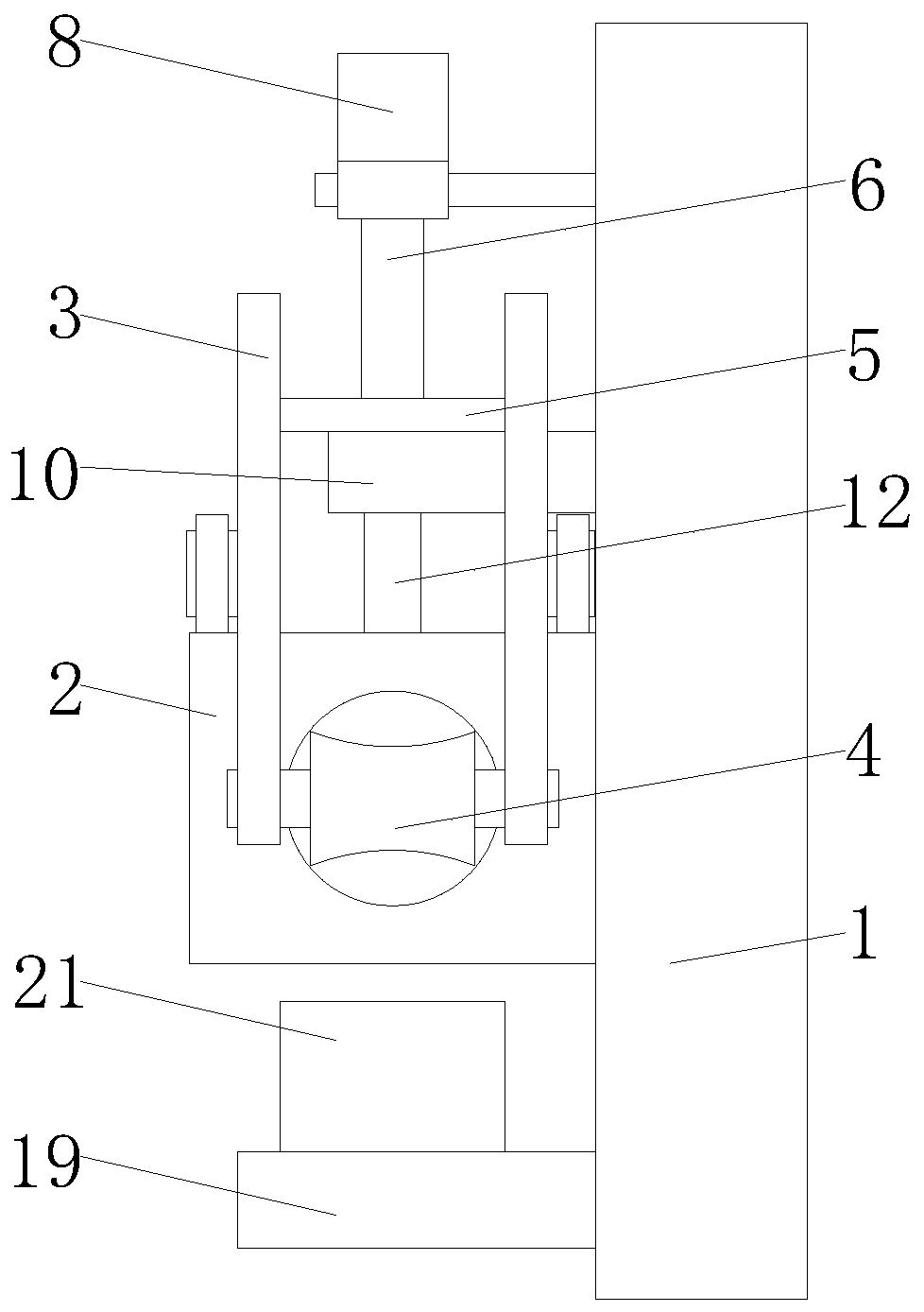 Yarn breakage detecting and warning device for stretch yarn elasticizing processing