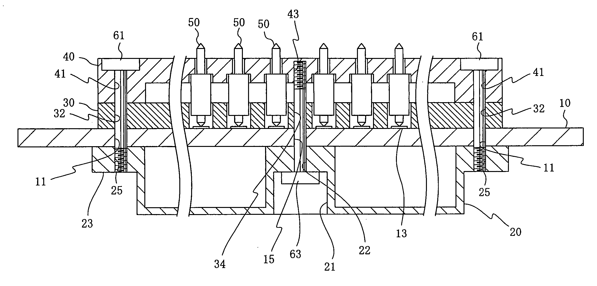 Probe card and the production method