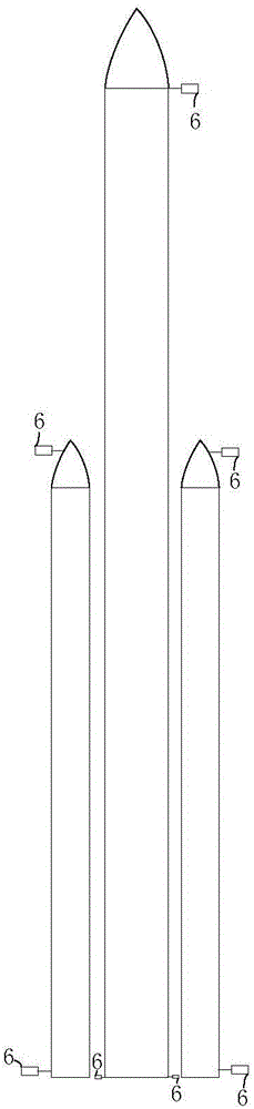 Missile and carrier rocket modal test method