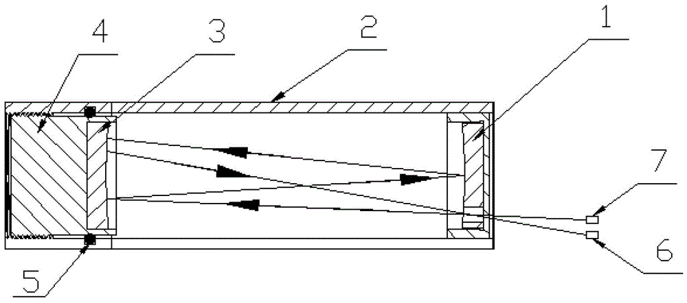 A Gas Analyzer Sample Gas Chamber Device Convenient for Optical Path Adjustment