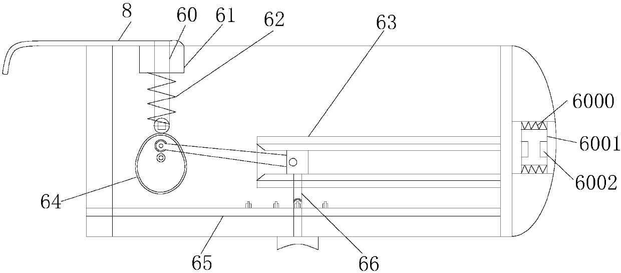 Dual-purpose oral mirror device capable of achiving cleaning and inspection and used for the department of Stomatology