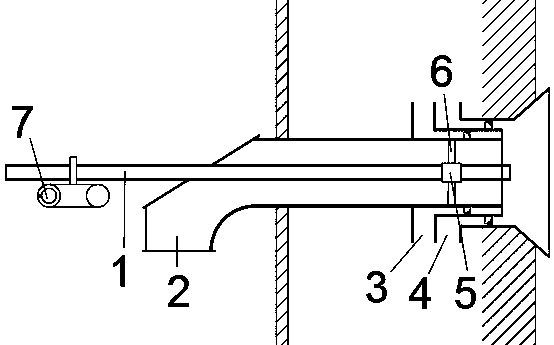 Low-nitrogen swirling burner based on out-phase reduction of superfine pulverized coal and transformation method