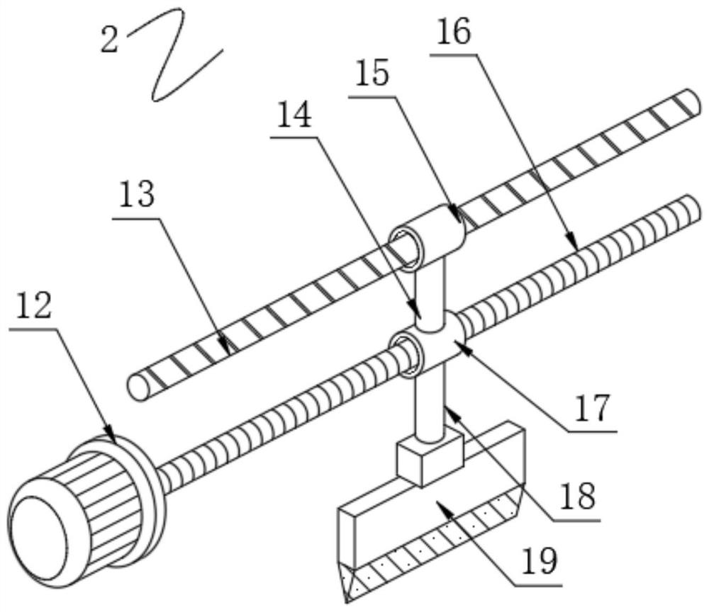 A continuous cutting device for the production of paper-plastic bags