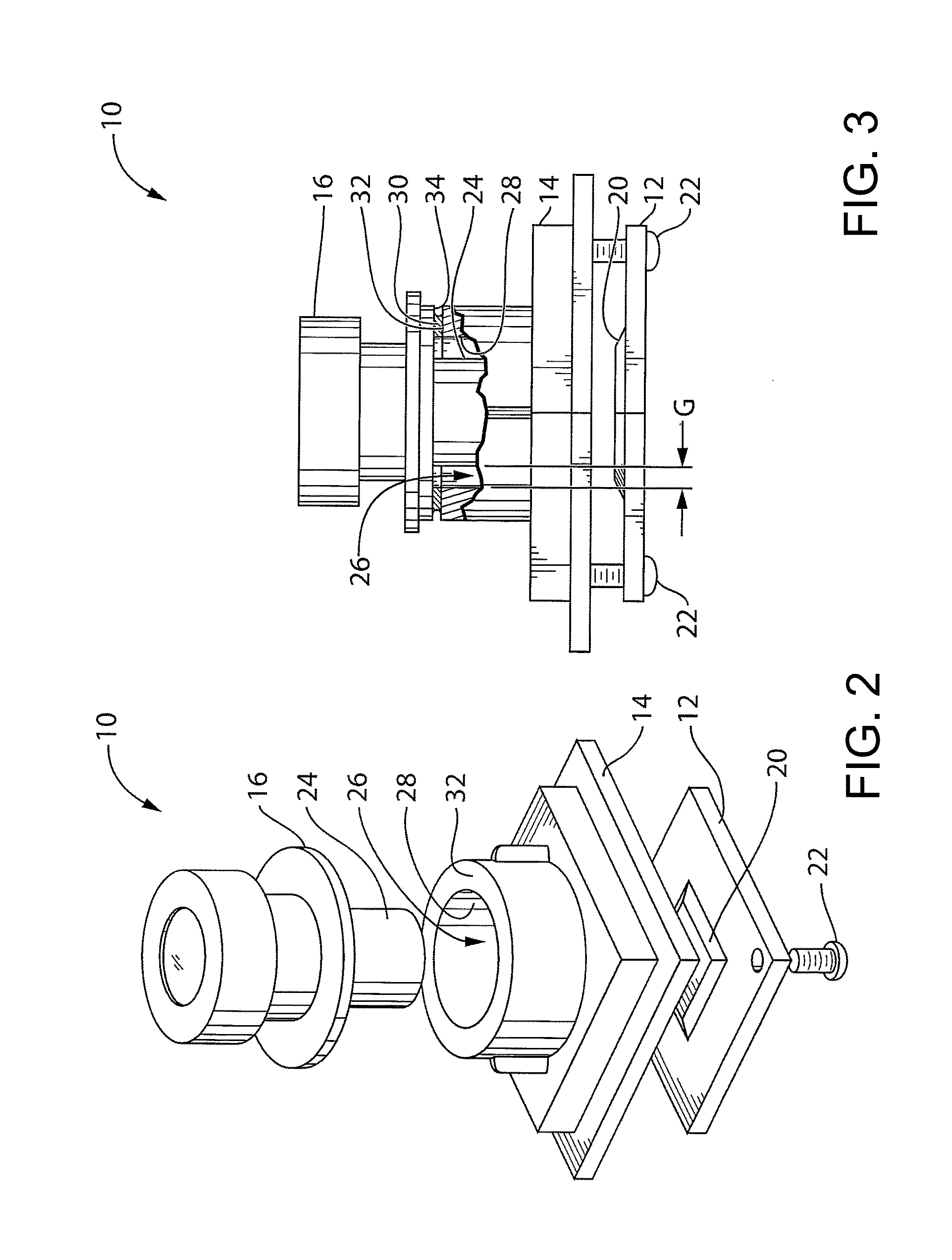 Camera for vehicle vision system