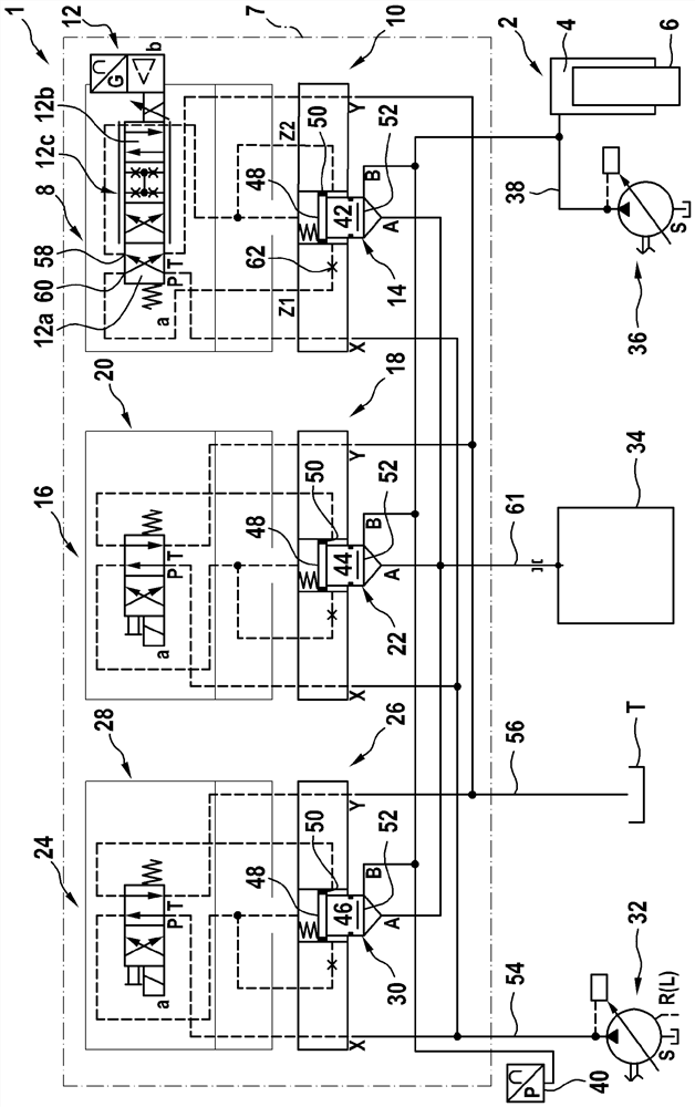 Hydraulic filling valve assembly and hydraulic assembly having filling valve assembly