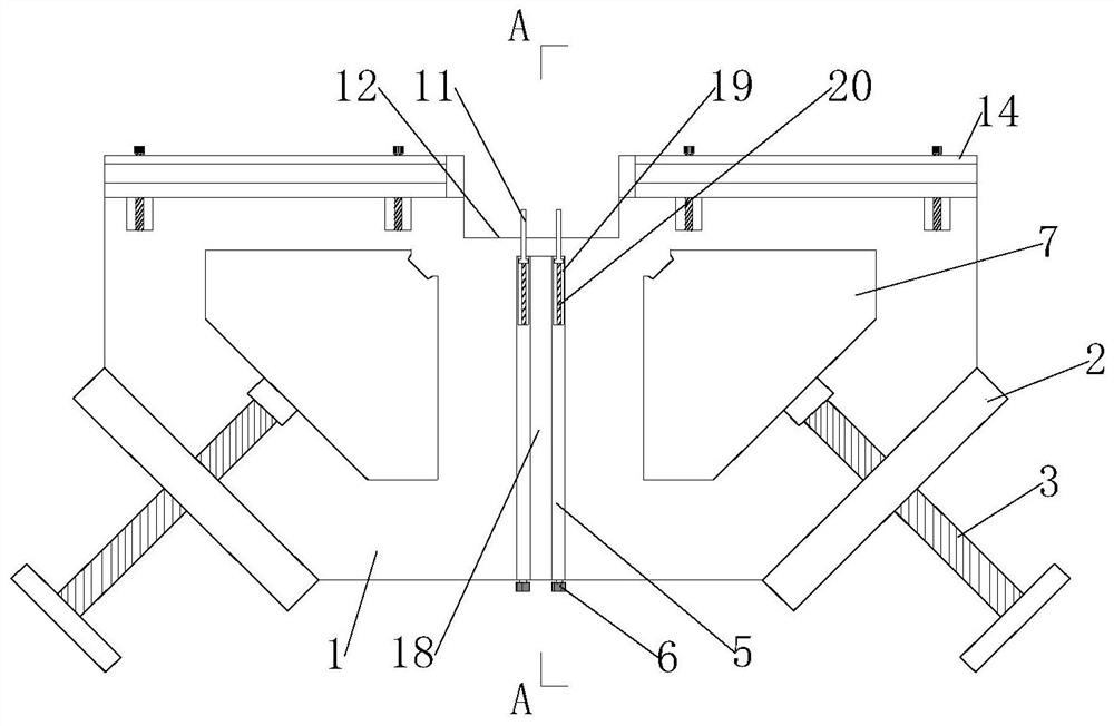 Welding locking and fixing device for connection point of steel structure