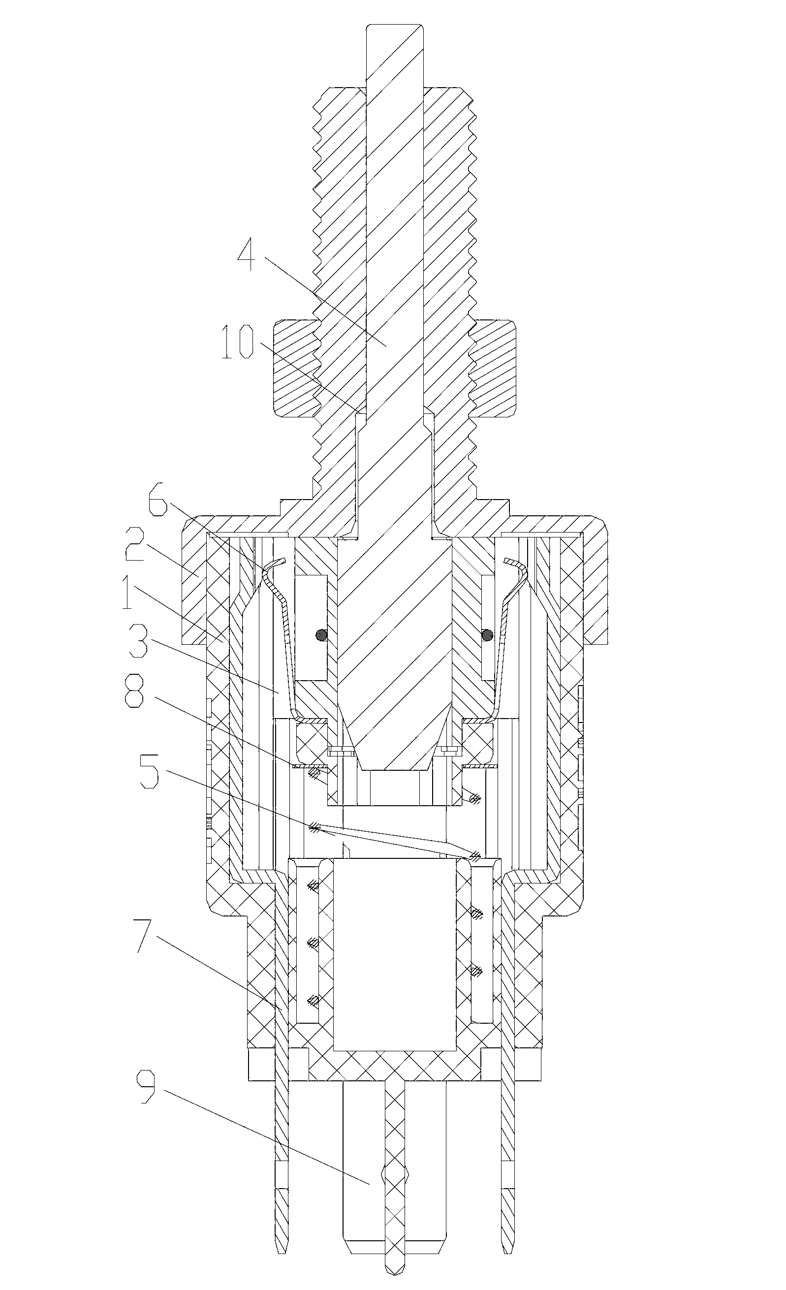 Two-way control stop lamp switch