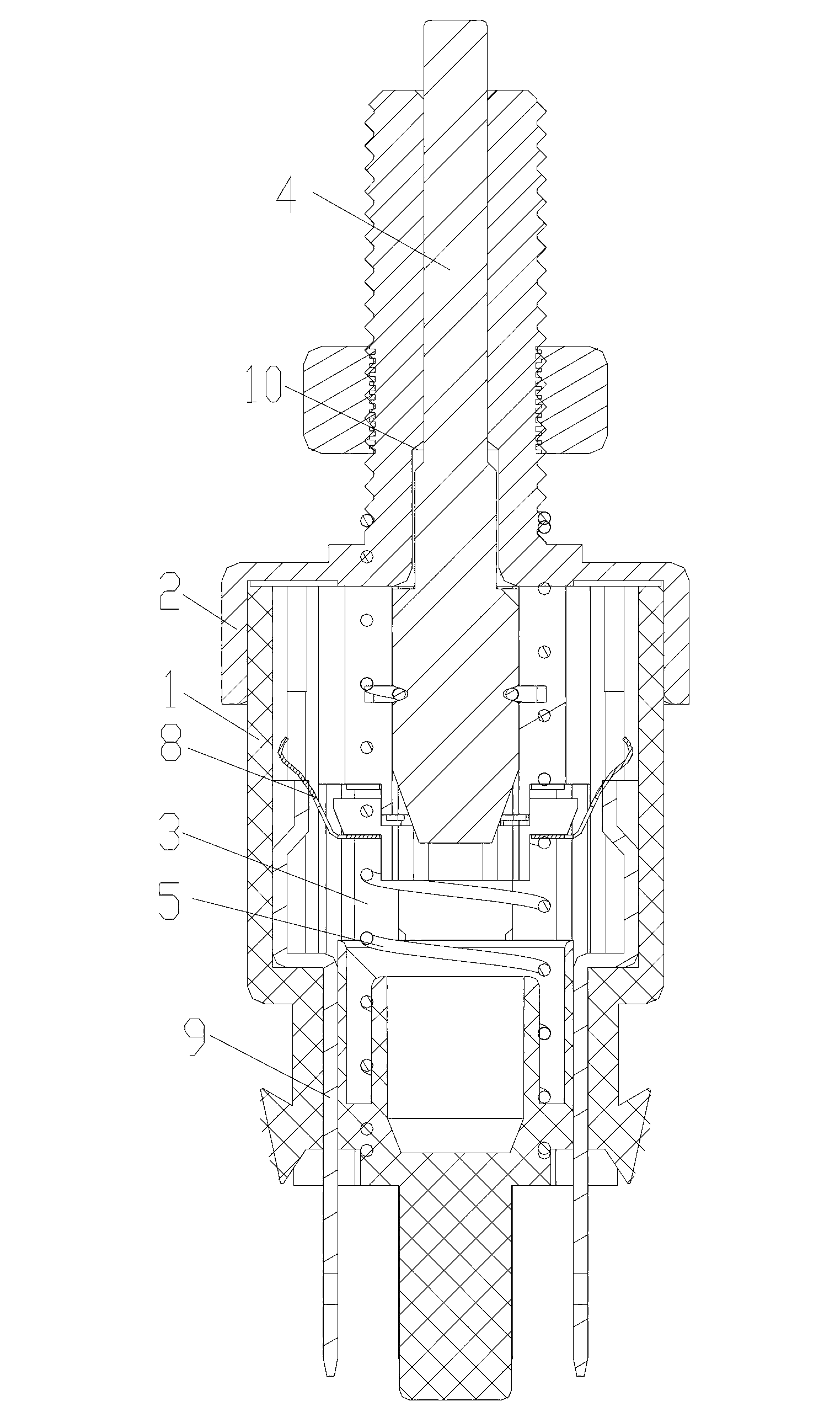 Two-way control stop lamp switch