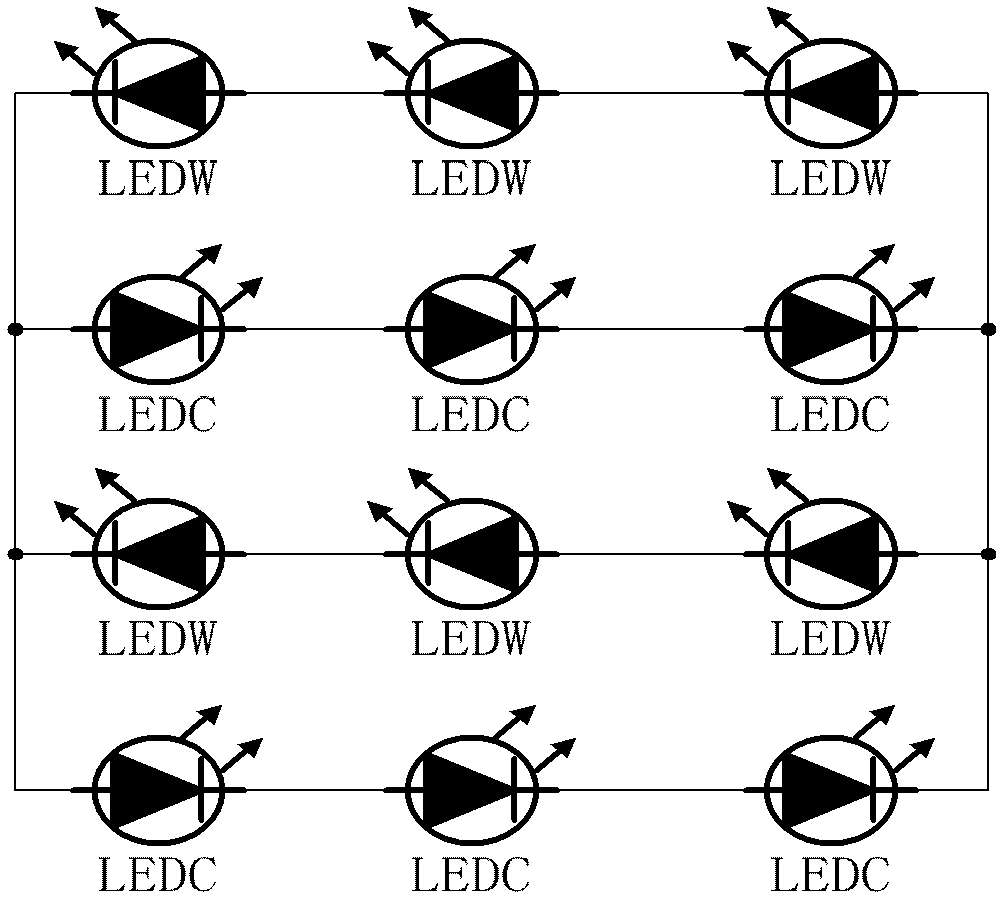 LED (Light-Emitting Diode) illumination dimming device