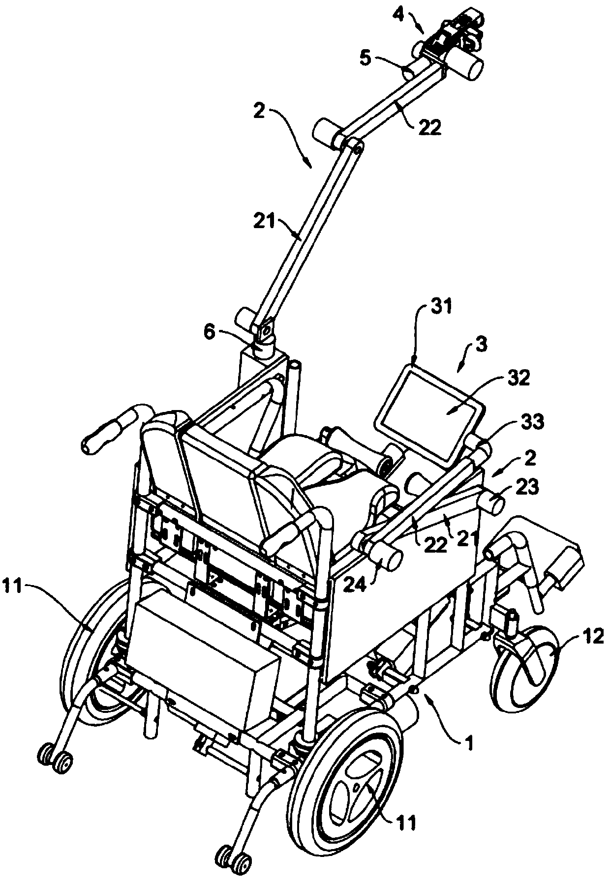 Multifunctional wheelchair