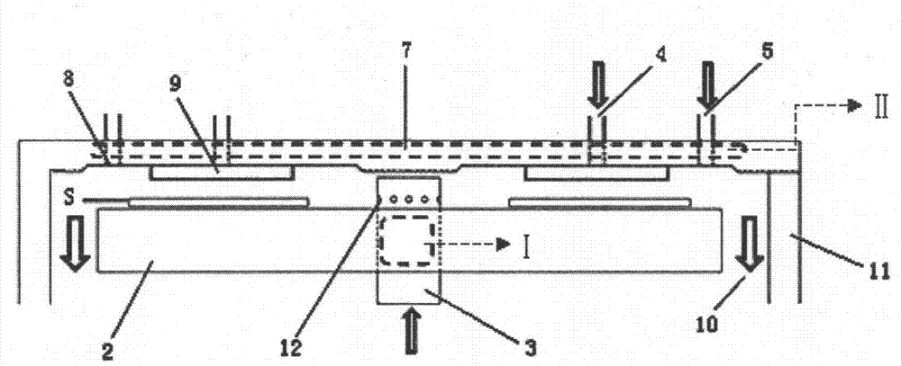 HVPE (Hydride Vapor Phase Epitaxial Growth) reactor capable of improving airflow direction of substrate