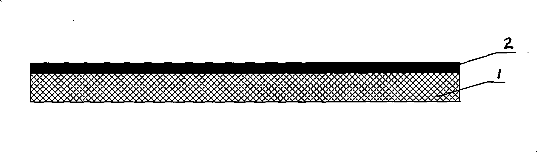 Solvent-free epoxy coal tar heavy duty anticorrosive coating and preparation process thereof