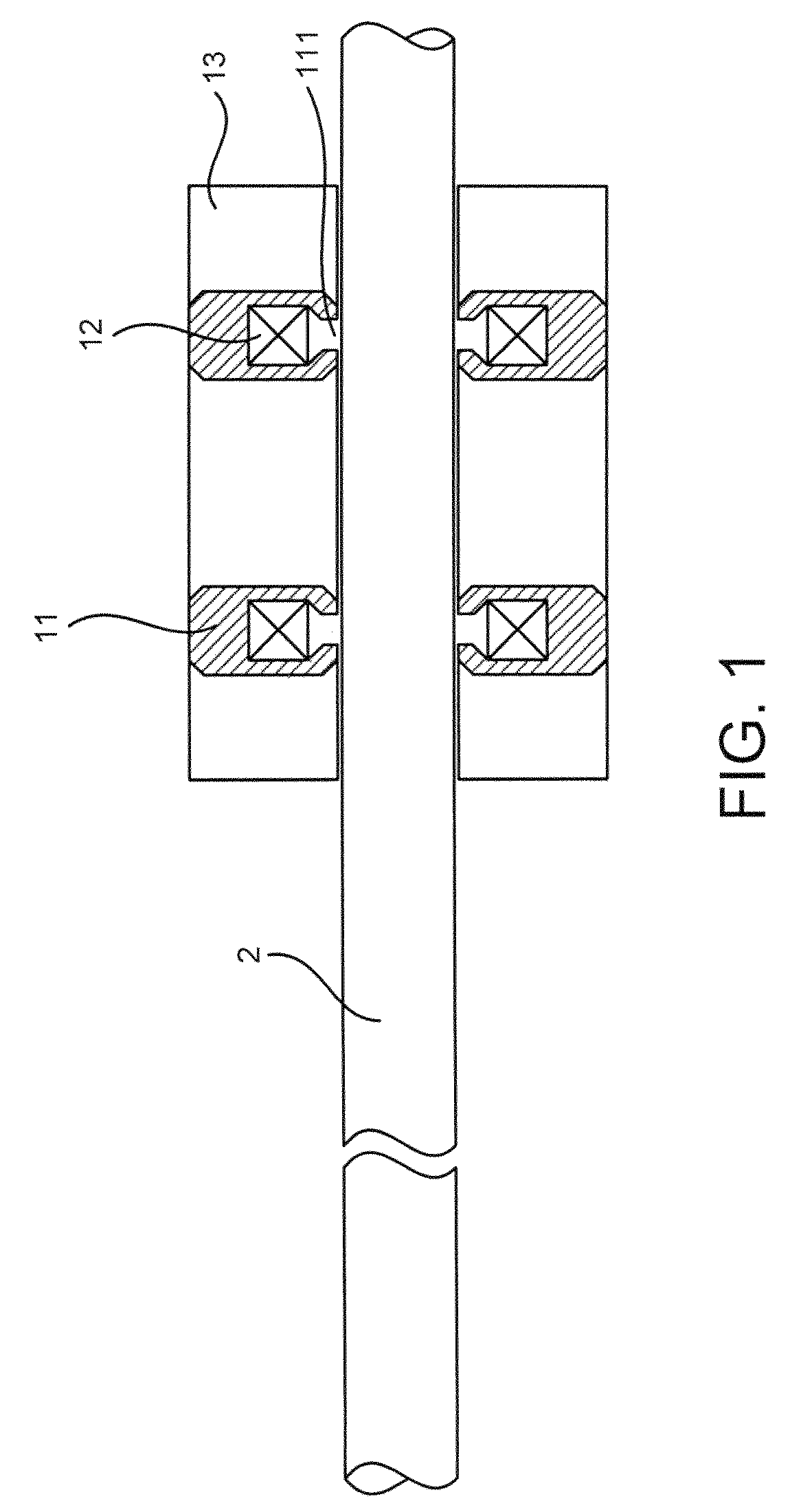 Eddy current probes having magnetic gap