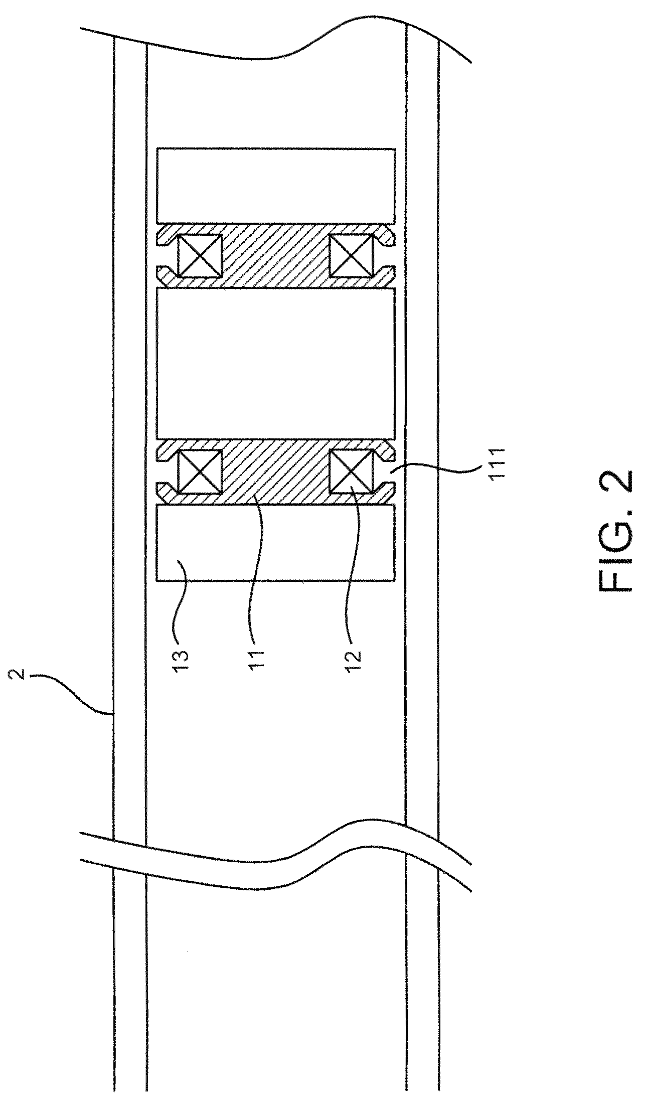 Eddy current probes having magnetic gap