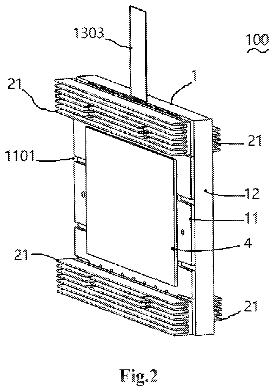 Self-conducting light valve module and light valve heat dissipation device