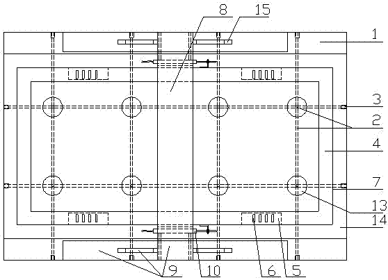 Layered shear model box for centrifuge shaking table test