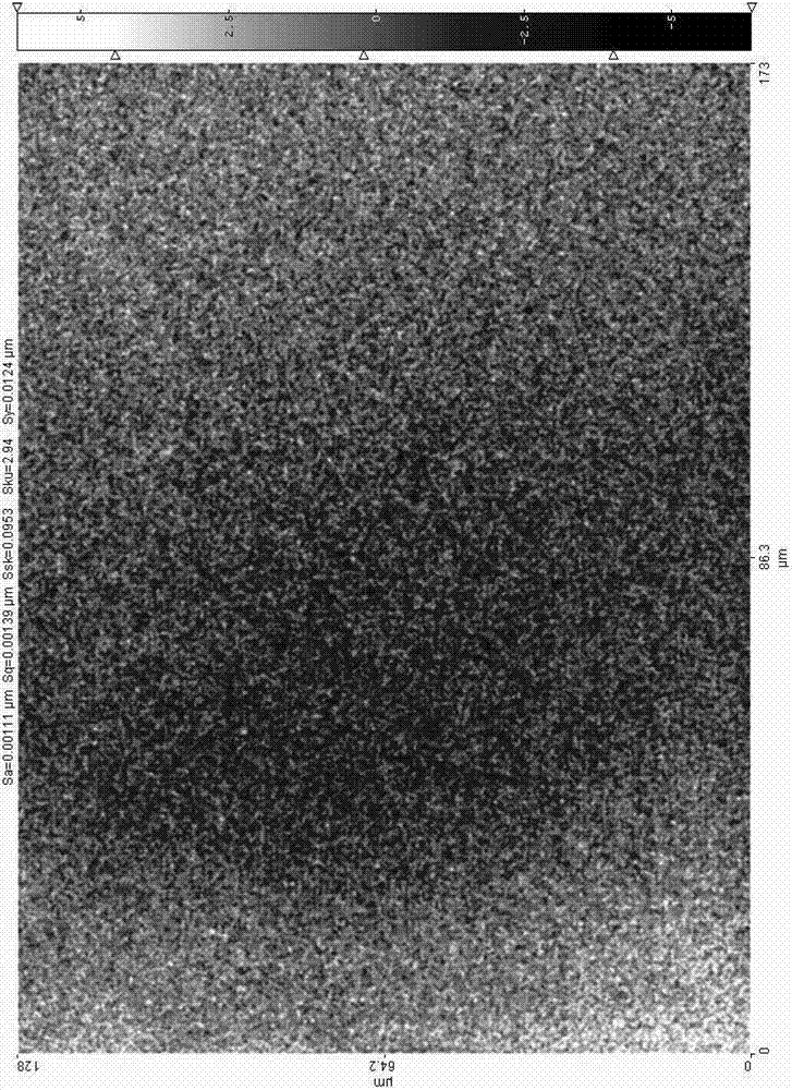 Barium titanate chemico-mechanical polishing aqueous composition and its application