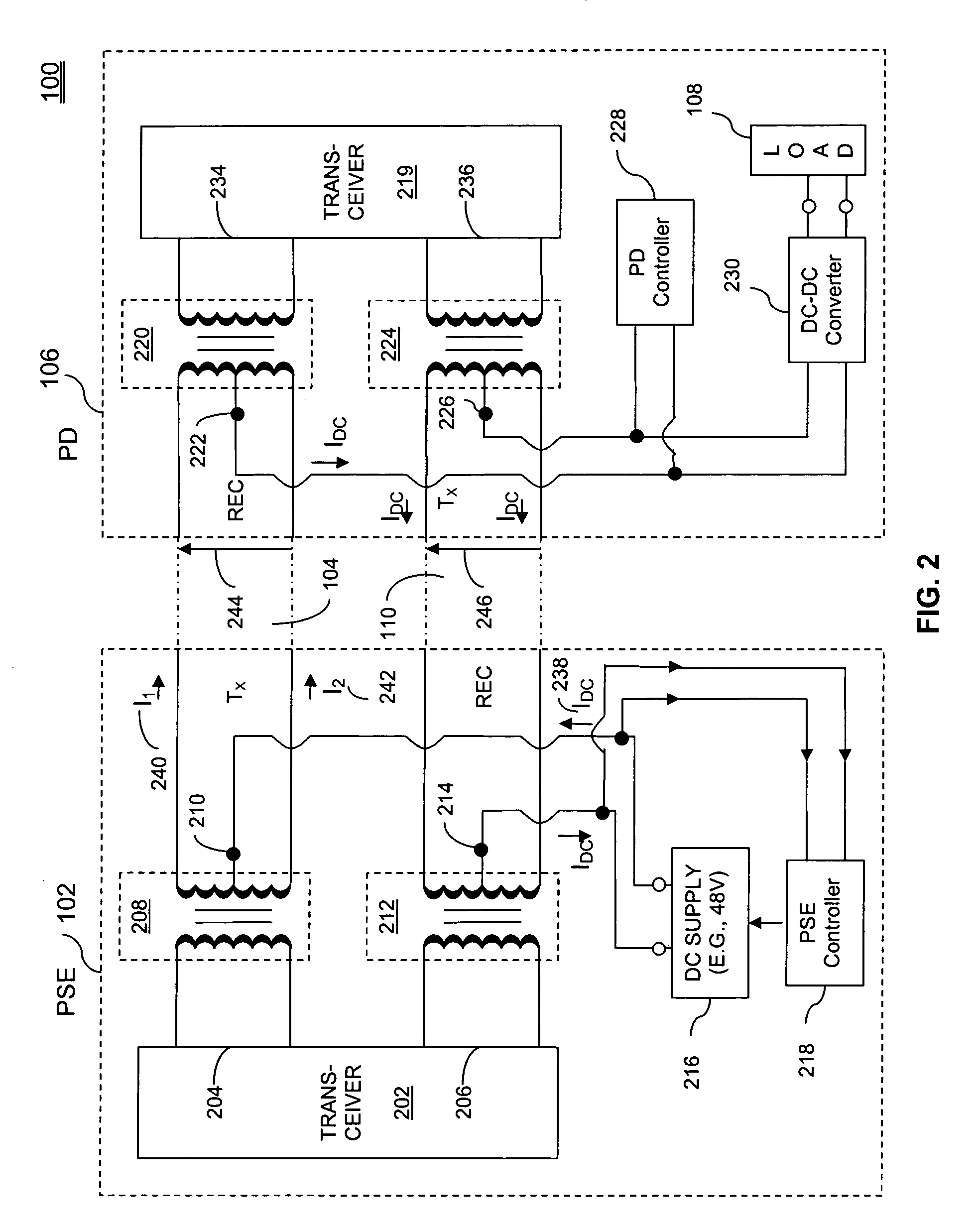 Intelligent power over Ethernet power management for personal computing devices in enterprise environments