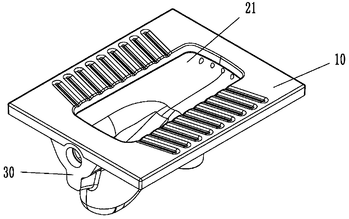 Squatting pan