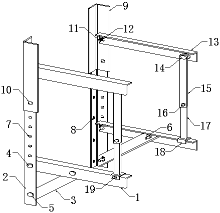 A convenient air conditioner bracket